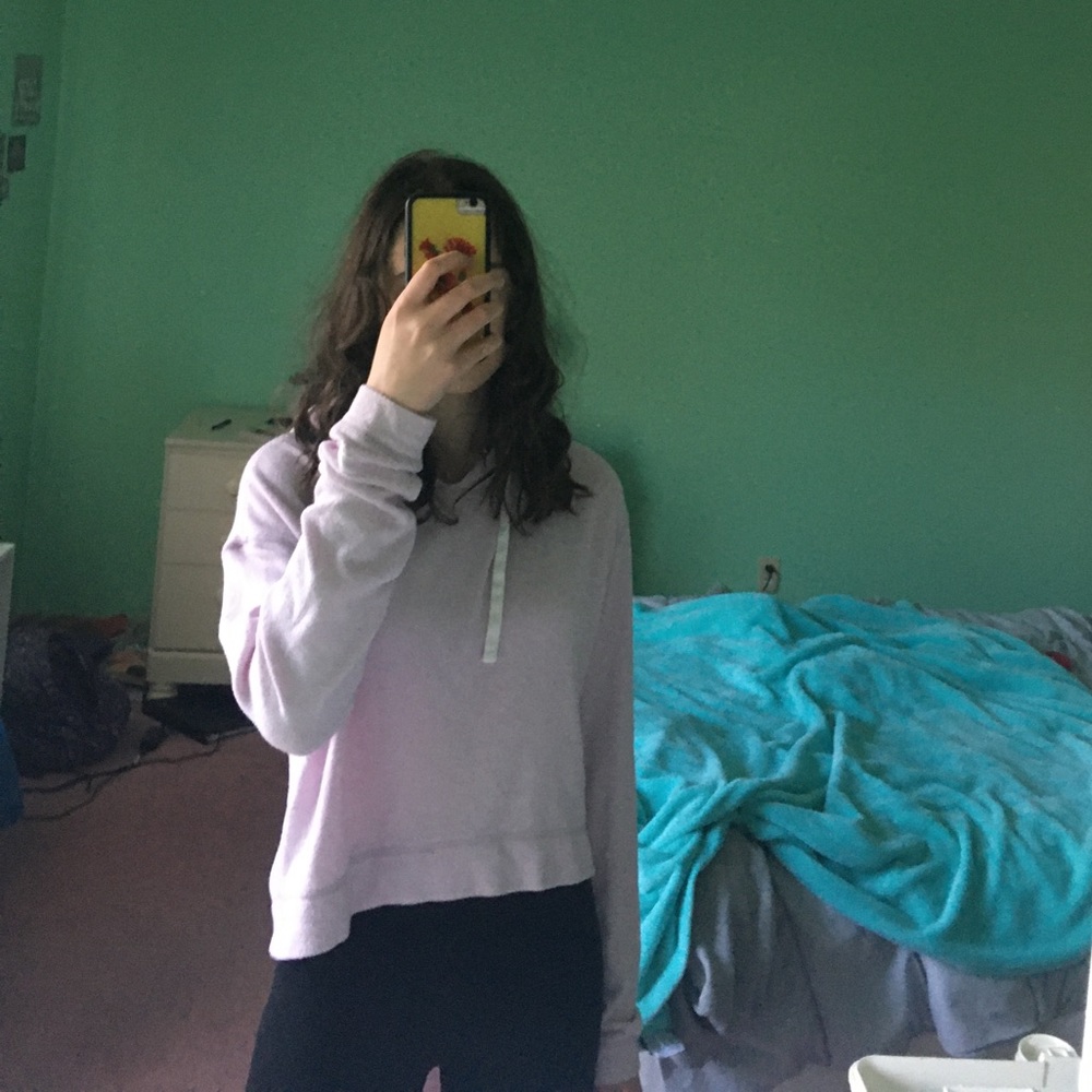 Hollister Cropped Hoodie